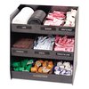 Vertiflex Commercial Grade Condiment Organizer, 14.5 x 11.75 x 15, Black VFC-1515